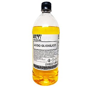 Ácido glioxílico - 1L - Alisante capilar - Substitui formol