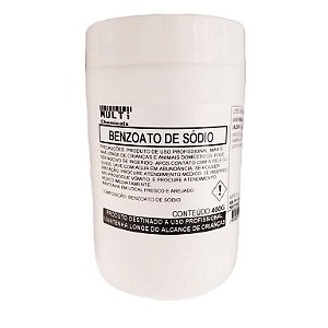 Benzoato de sódio - 400G - pote - conservante