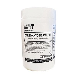 Carbonato de cálcio - 500G - pote