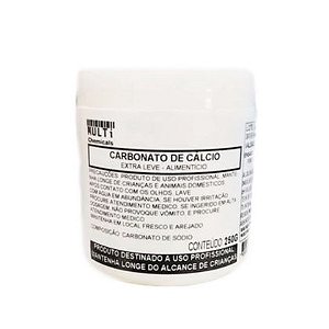 Carbonato de cálcio - 250G - pote