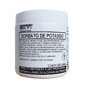 Sorbato de potássio - 250G - pote