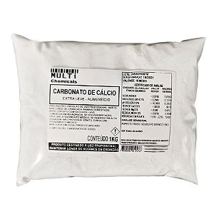 Carbonato de cálcio - 1KG