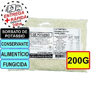 Sorbato de potássio - 200G