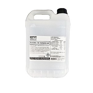 Álcool de cereais - 5L - cosméticos - perfumes - aromatizantes