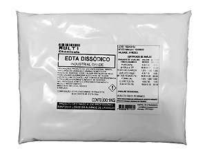Edta Dissódico Pó - 1kg