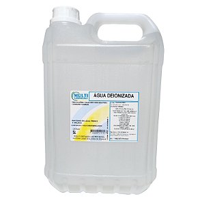 Agua Deionizada 5lts