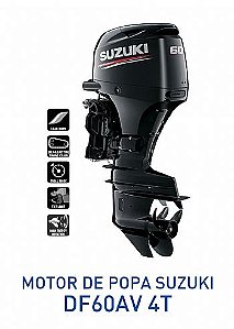 SUZUKI DF 60 HP AVTL 4 TEMPOS ( PROFISSIONAL )