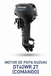 SUZUKI DT 40WRS (18xCARTAO) Partida Eletrica + Comando