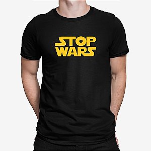 Camiseta Stop Wars
