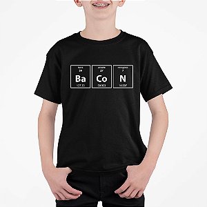 Camiseta Infantil BaCoN