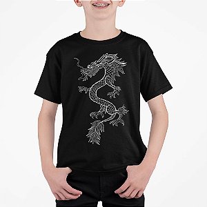 Camiseta Infantil Dragão