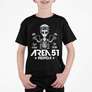 Camiseta Infantil ET Area 51