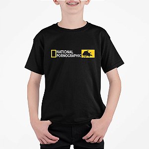 Camiseta Infantil National Pornographic