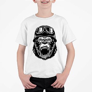 Camiseta Infantil Sargento Gorilla