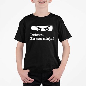 Camiseta Infantil Sou Ninja