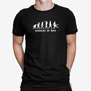 Camiseta Evolução do Rock