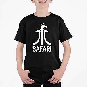Camiseta Infantil Safari