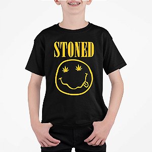 Camiseta Infantil Stoned