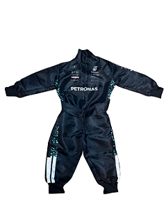 Macacão Infantil Fantasia - Mercedes-AMG Fórmula 1