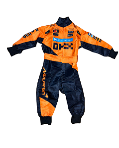 Macacão Infantil Fantasia - McLaren Fórmula 1