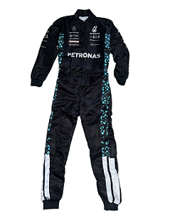 Macacão Fantasia Adulto - Equipe Mercedes