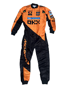 Macacão Fantasia Adulto - Equipe McLaren