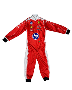 Macacão Fantasia Premium - Equipe Ferrari