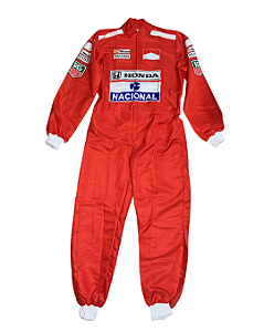 Macacão Fantasia Adulto - Equipe McLaren Histórico