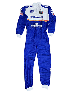 Macacão Fantasia Adulto - Williams Histórico