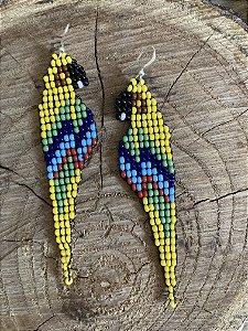 Brinco Arara Amarela