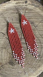 Brinco Vermelho Estrela