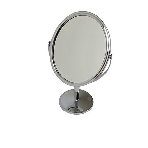 Espelho de Mesa Giratório Dupla Face Zoom 3x Maquiagem