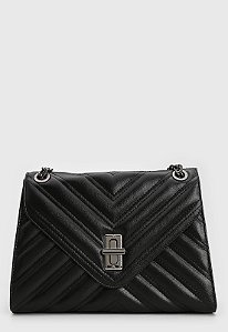 BOLSA MATELASSÊ PRETA