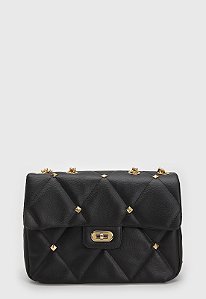 BOLSA MATELASSÊ PRETA