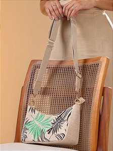 Bolsa Maria Milão Meia Lua Palha Coqueiro