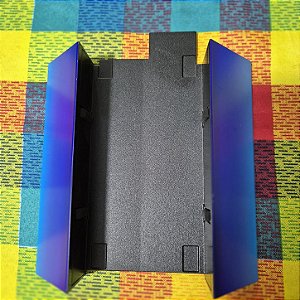 Base Vertical Original Sony para PS2 Fat Azul