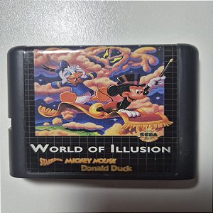 Cartucho Mega Drive - World of Illusion (Paralela)