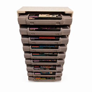 Expositor para Cartuchos Super Nintendo