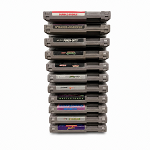 Expositor para Cartuchos Nintendo 8 Bits (NES)
