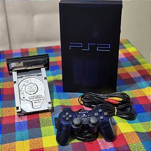 Playstation 2 Midnight Blue