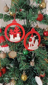 Enfeite de Natal em 3d