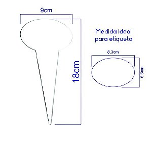 Kit Placa Acrílico para Sabor Gelato, Sorvete e Açaí -10 Und