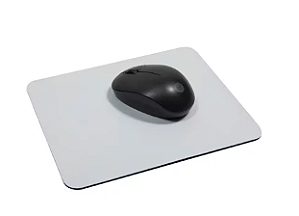 Mouse Pad Retangular Emborrachado 22x18cm - 10 Unidades