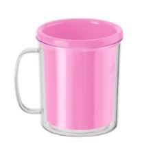 Caneca Porta Foto Rosa 350ml - 1 Unidade