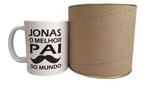 Tubo Lata Para Caneca Personalizar 15x12cm Alt