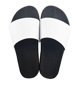 Chinelo Slide para Sublimação Preto - Adulto - Tamanho 40/41