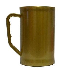 Caneca Chopp 500ml Dourado