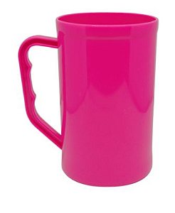 Caneca Chopp 500ml Pink Leitoso