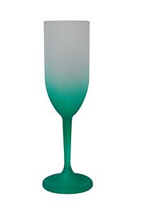 Taça Champanhe 190ml Degradê Verde