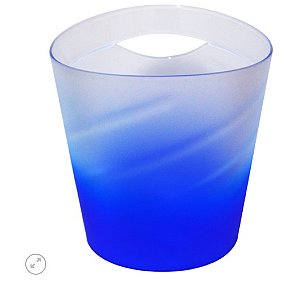 Balde 5L Degradê Azul Neon